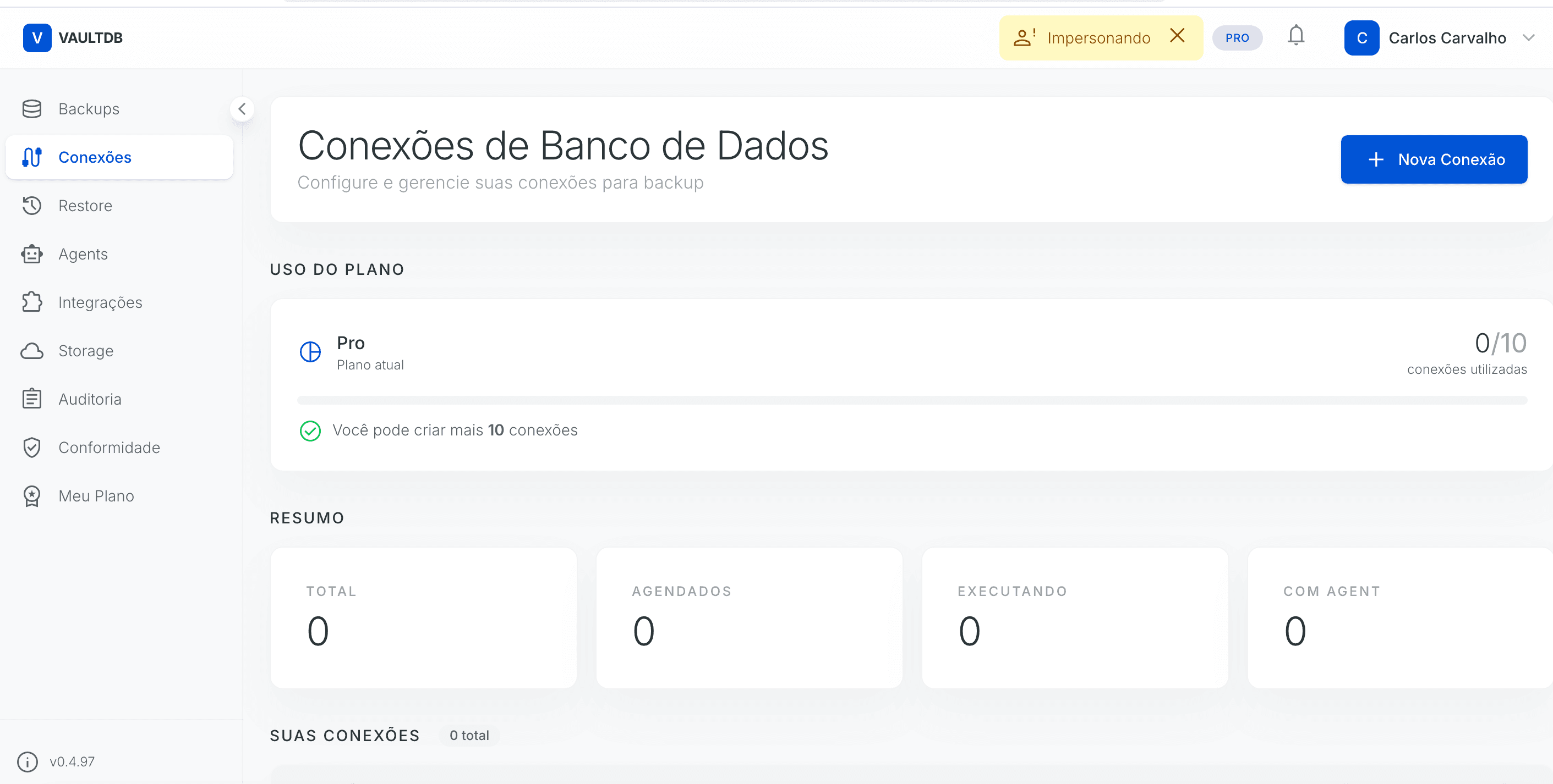 VaultDB — Database Backup & Management Platform — 3/3